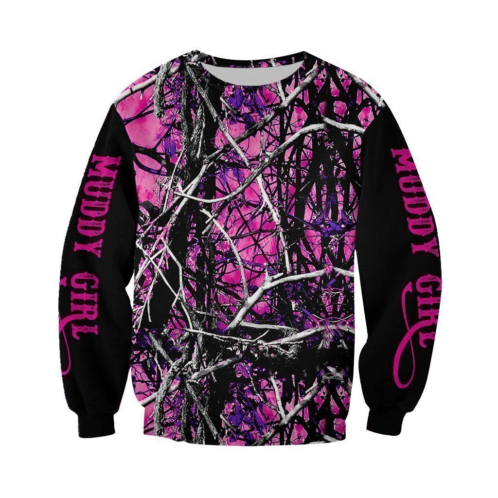 3D Printed Muddy Girl Camo Clothes - Amaze Style™-Apparel