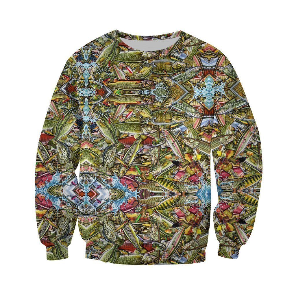 3D All Over Printed Fishing Art Shirts - Amaze Style™-Apparel