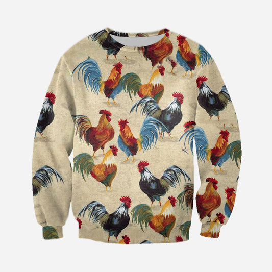 3D All Over Printed Chicken Farming Clothes-Apparel-6teenth World-Sweatshirt-S-Vibe Cosy™