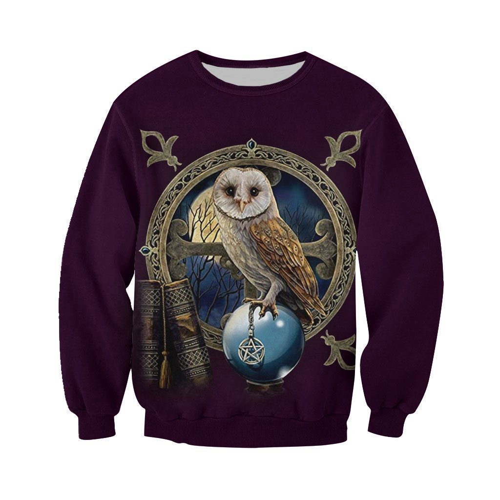 3D All Over Printed Owl Shirts - Amaze Style™-Apparel