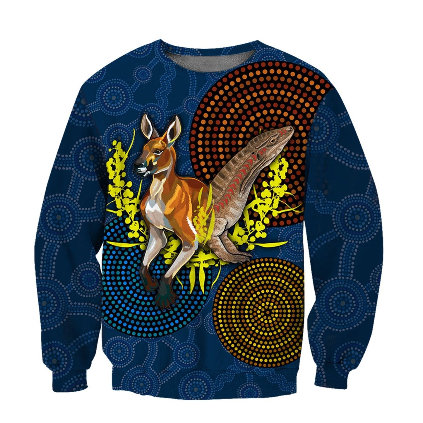 We are one Koori and Australia all over shirt for men and women blue TR030402 - Amaze Style™-Apparel