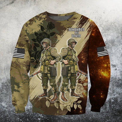 Memorial day Remember and honor the heroes 3D over printed shirts TR220404 - Amaze Style™-Apparel