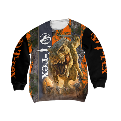 DINOSAUR T-REX 3D ALL OVER PRINTED SHIRTS