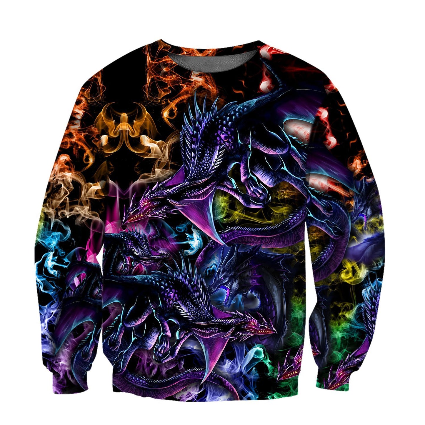 Dragon Colorful 3D Hoodie Shirt For Men And Women