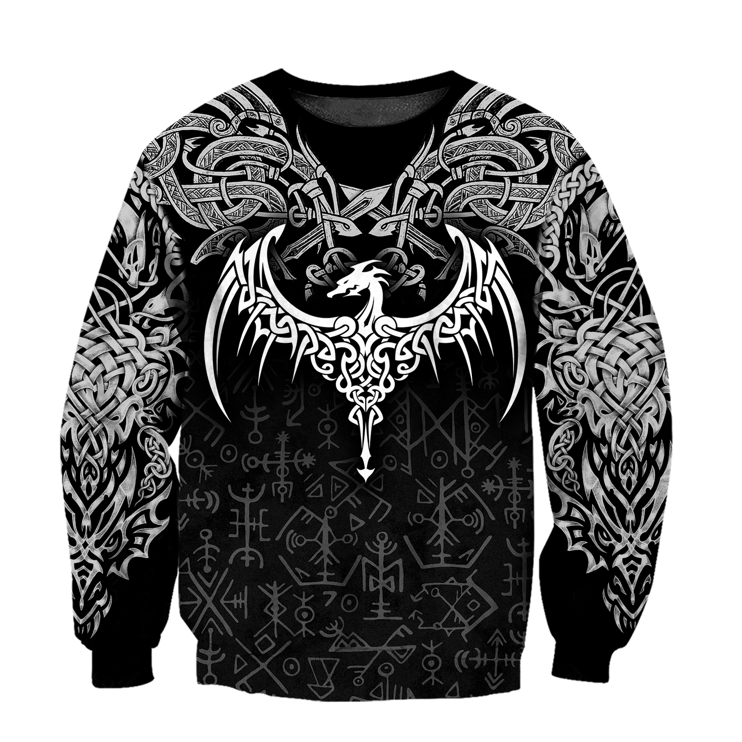 Celtic Dragon Tattoo Art 3D All Over Printed Shirts Hoodie AZ040101 - Amaze Style™-Apparel