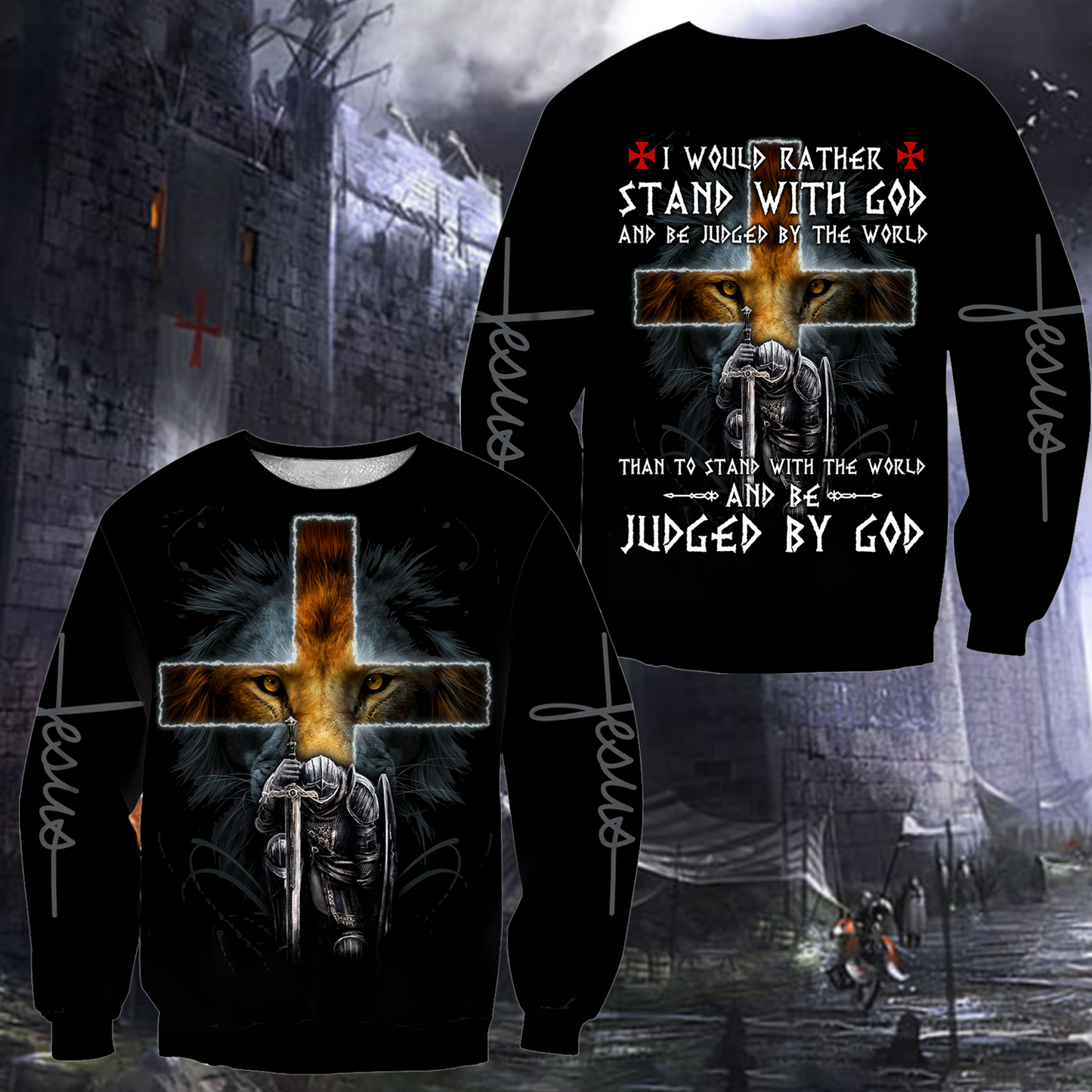 Jesus 3D All Over Printed Unisex Hoodie DQB14042103
