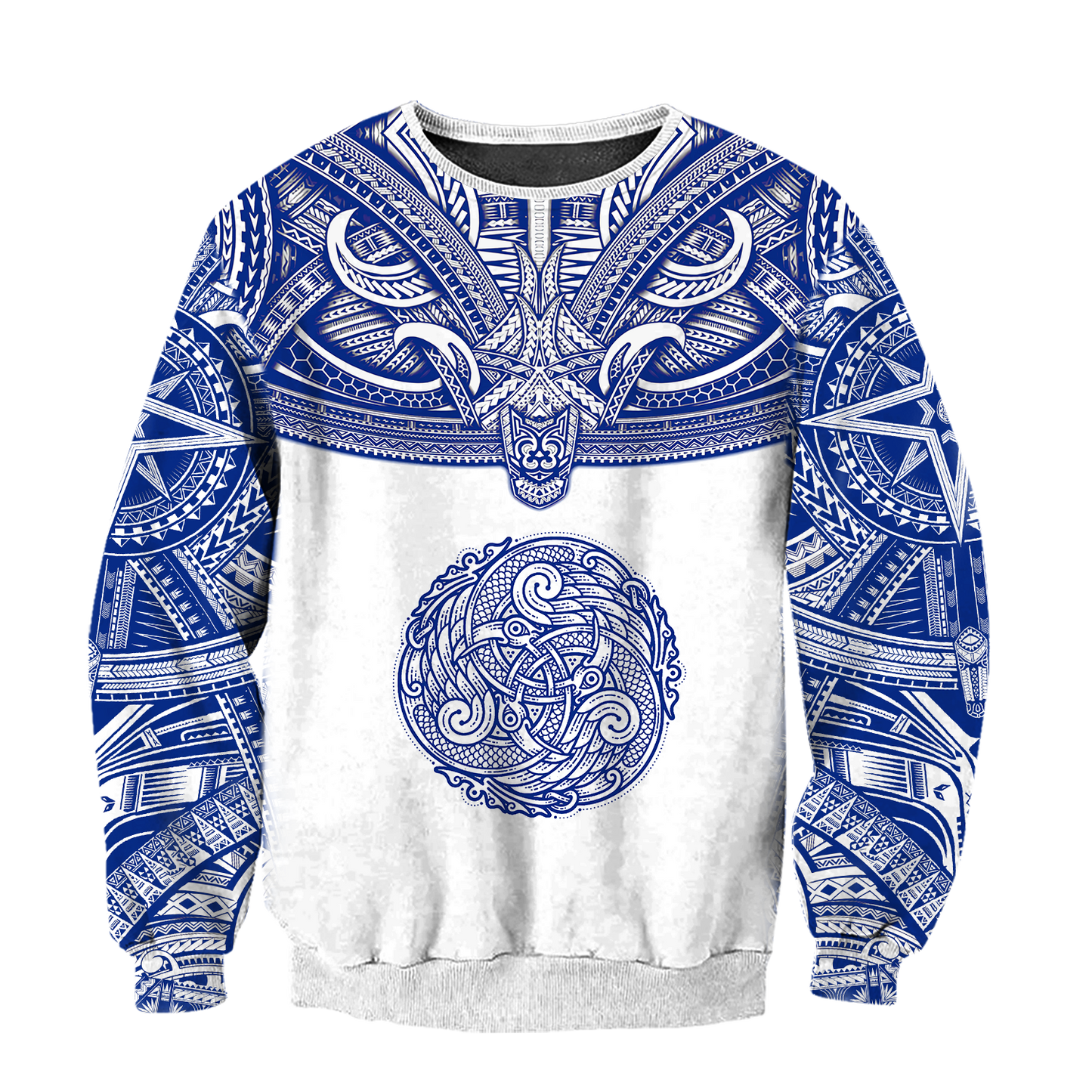 Kekoa Pullover Hoodie Blue DC025-AZ091005 - Amaze Style™-Apparel