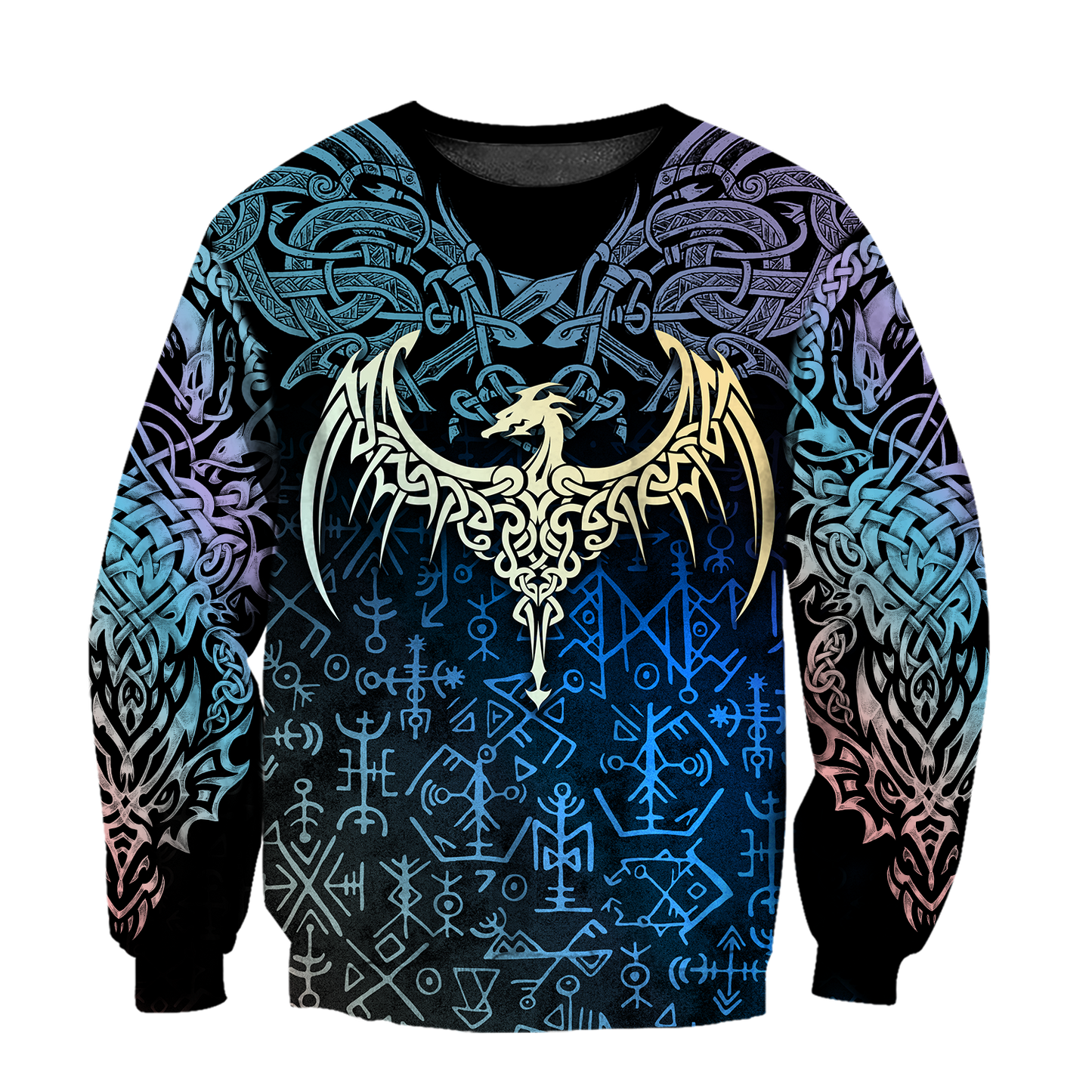 Celtic Dragon Tattoo Art 3D All Over Printed Shirts Hoodie AZ040102 - Amaze Style™-Apparel