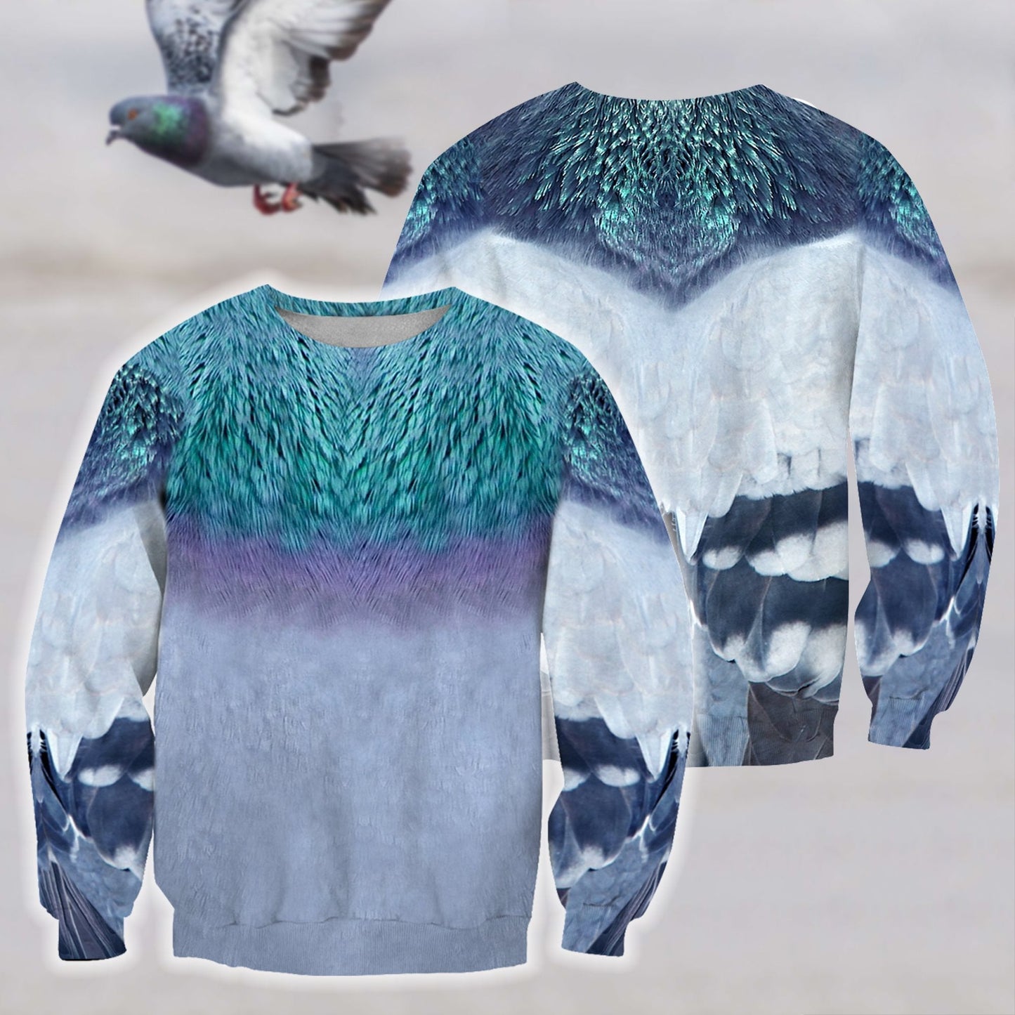 3D All Over Printed Pigeon Shirts HP471 - Amaze Style™-Apparel