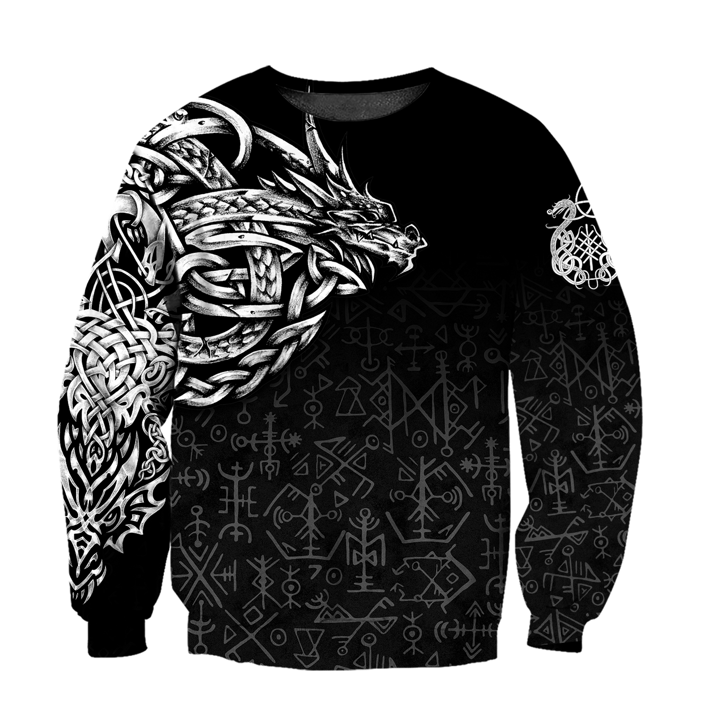 Celtic Dragon Tattoo Art 3D All Over Printed Shirts Hoodie AZ030105 - Amaze Style™-Apparel