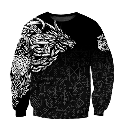 Celtic Dragon Tattoo Art 3D All Over Printed Shirts Hoodie AZ030105 - Amaze Style™-Apparel