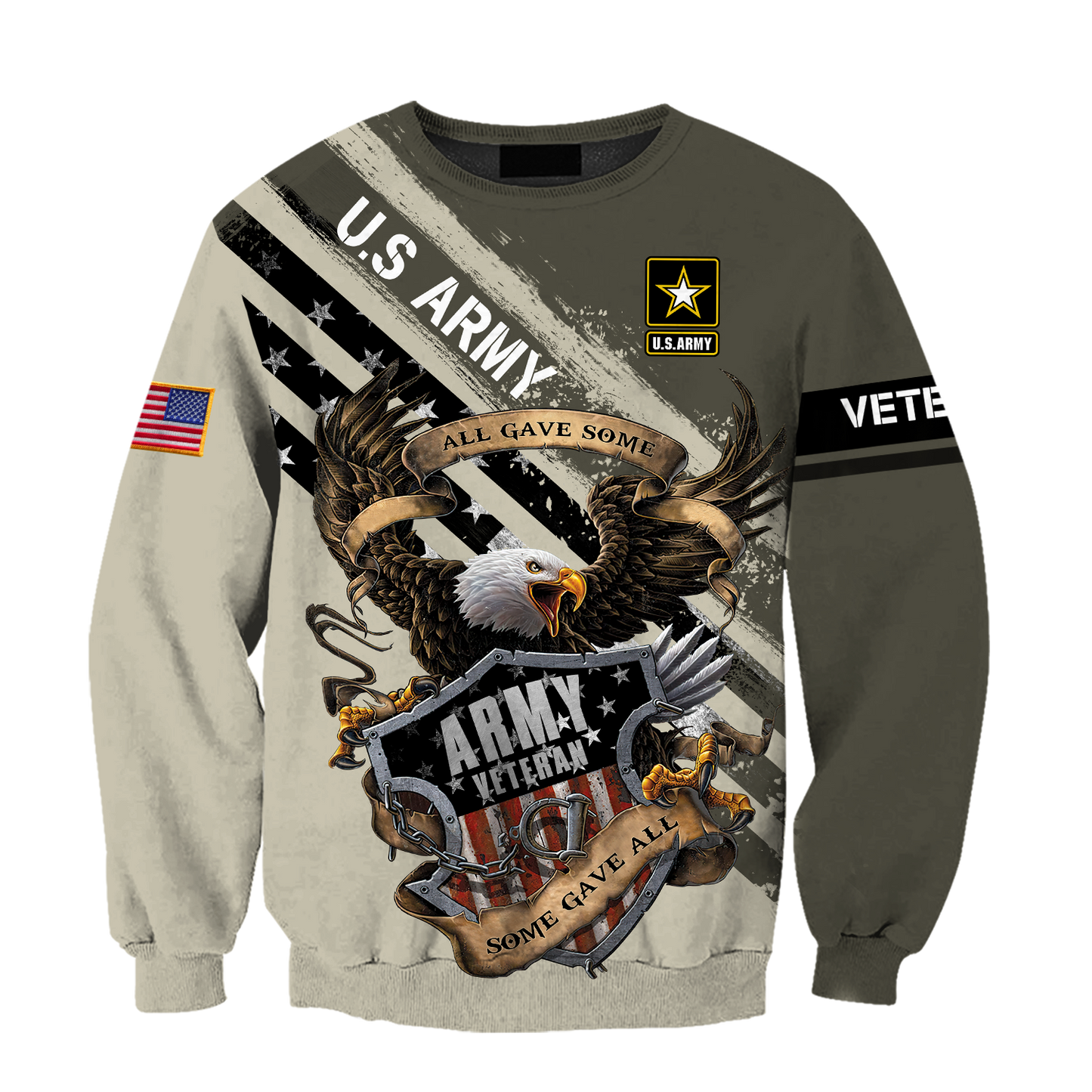 US Veteran Army All Gave Some 3D Shirts Proud Military