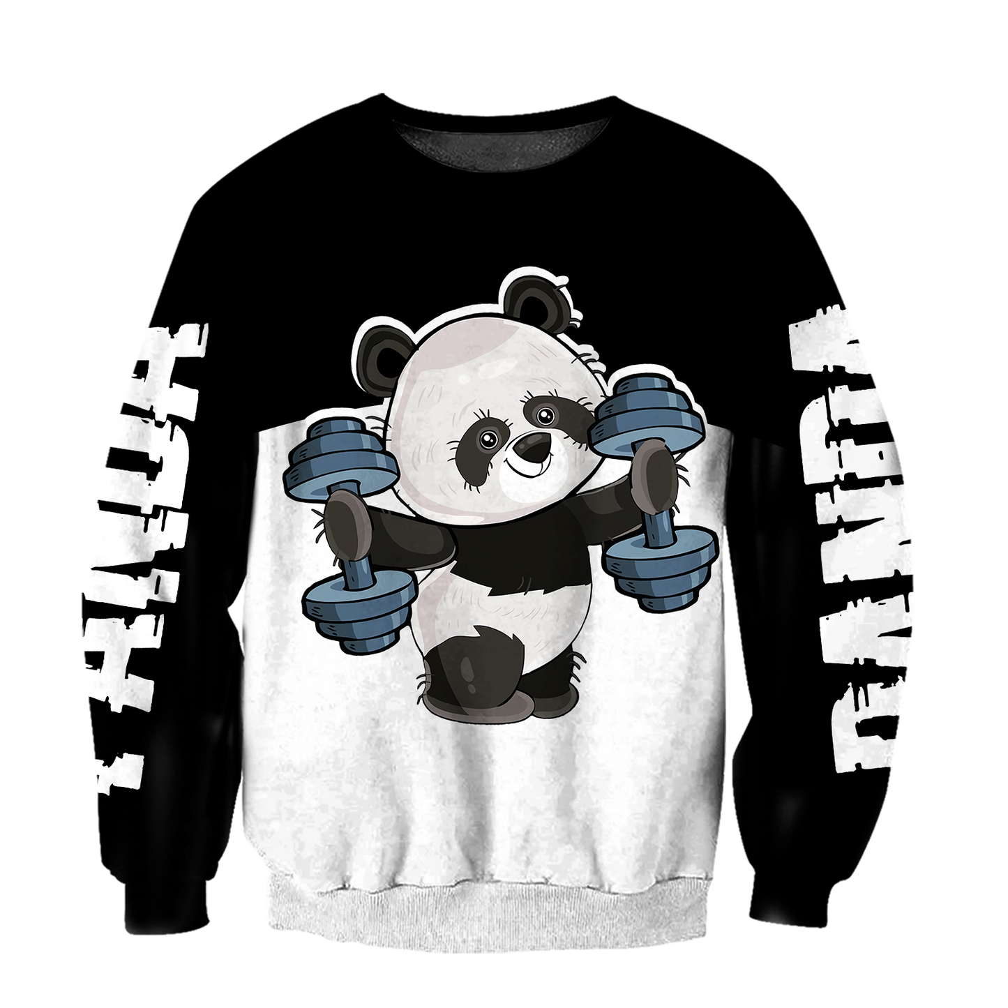 Gymmer Panda 3D all over printed shirts for men and women AZ251201 PL - Amaze Style™-Apparel