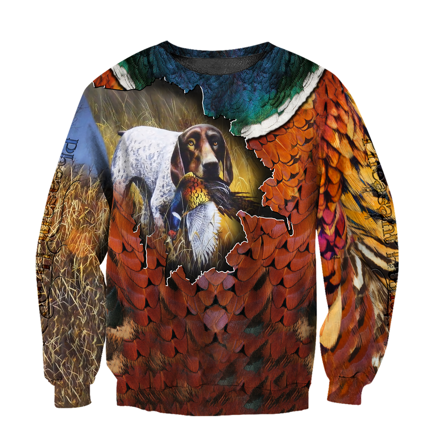 Pheasant GSP Hunting 3D All Over Printed Shirts For Men And Women AZ100102 - Amaze Style™-Apparel