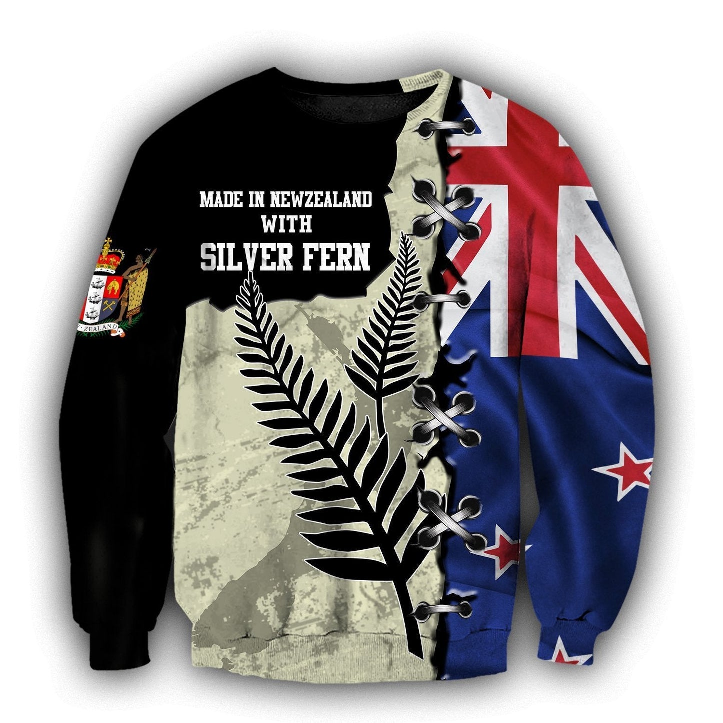 New Zealand Kiwi Bird Silver Fern T-Shirt Hoodie Zip all over shirts For Men and Women TR281202 - Amaze Style™-Apparel
