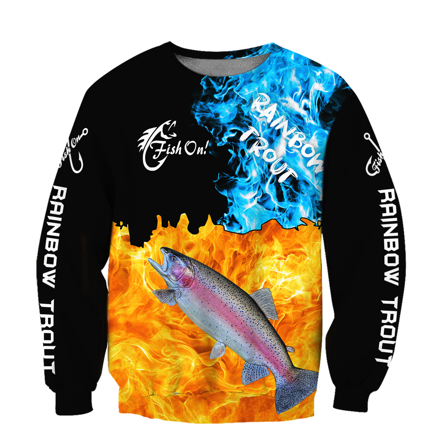 HC Fishing - Rainbow Trout on Fire AM311002 - Amaze Style™-Apparel