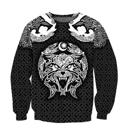 Premium Viking Fenrir 3D Printed Unisex Shirts TN