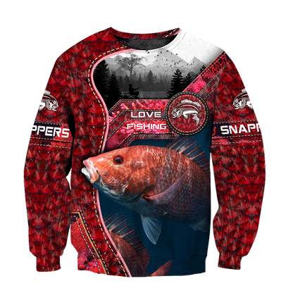 Snapper fishing Master camo 3d all over printed shirts for men and women TR1605203S - Amaze Style™-Apparel