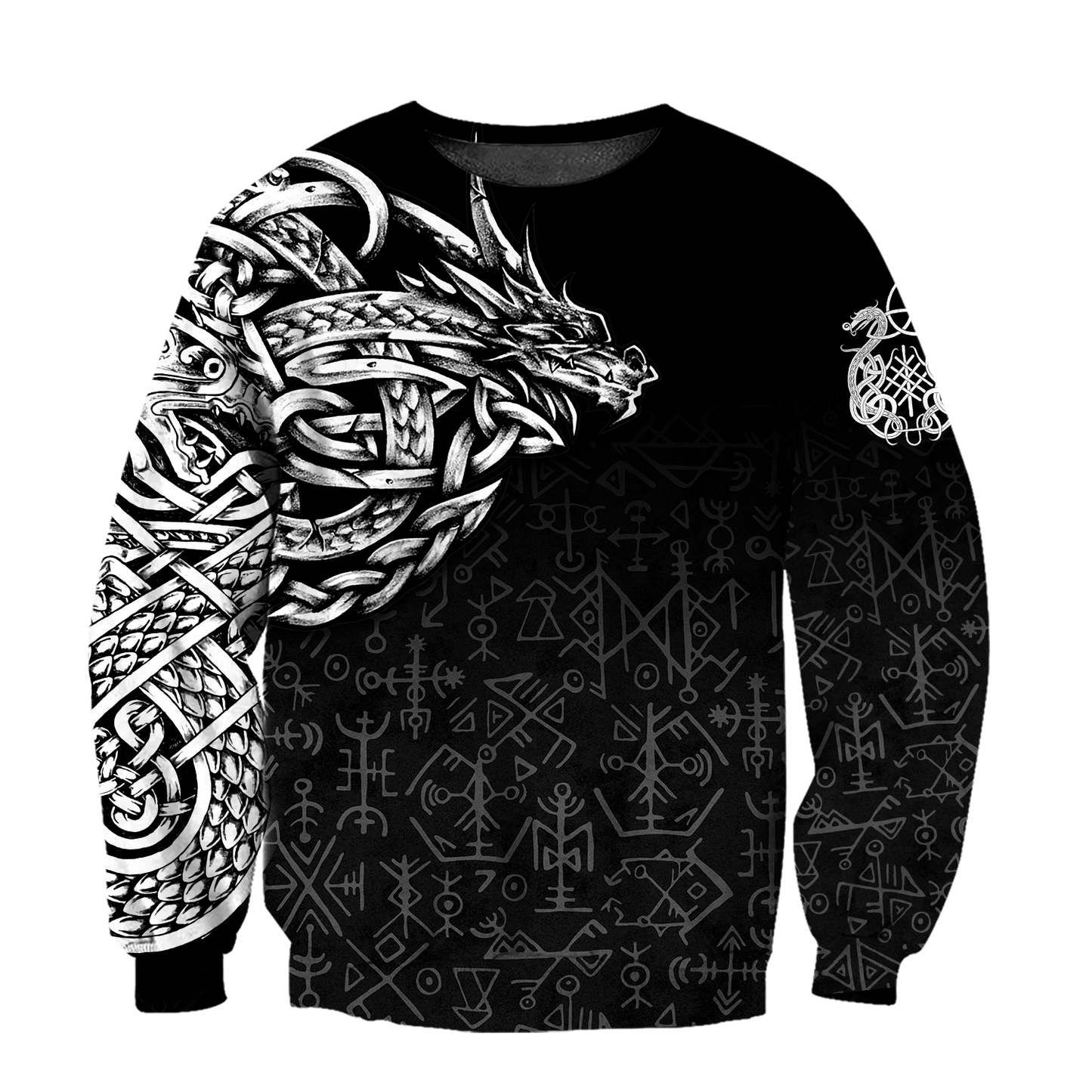 Celtic Dragon Tattoo Art 3D All Over Printed Shirts Hoodie AZ030104 - Amaze Style™-Apparel