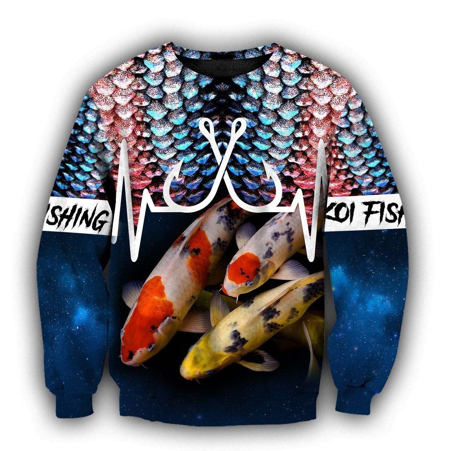 Koi Fishing Huk up 3D all over printing shirts for men and women TR110202 - Amaze Style™-Apparel