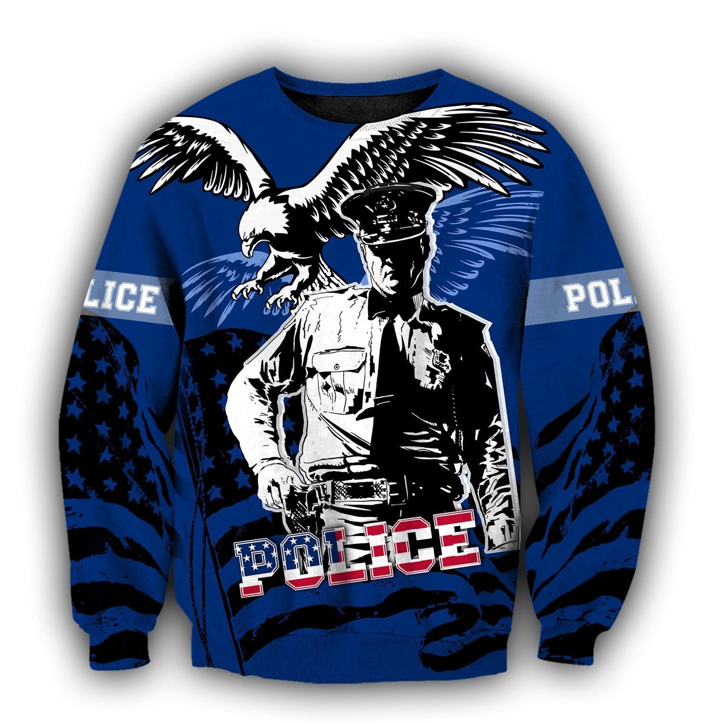 Police will still be there 3D over printed shirts TR110401 - Amaze Style™-Apparel