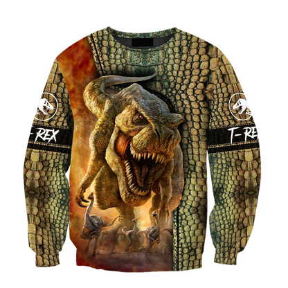 Dinosaur T-rex Skin 3D all over printed shirts