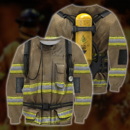 Firefighter 3D All Over Printed Shirts MP826 - Amaze Style™-Apparel