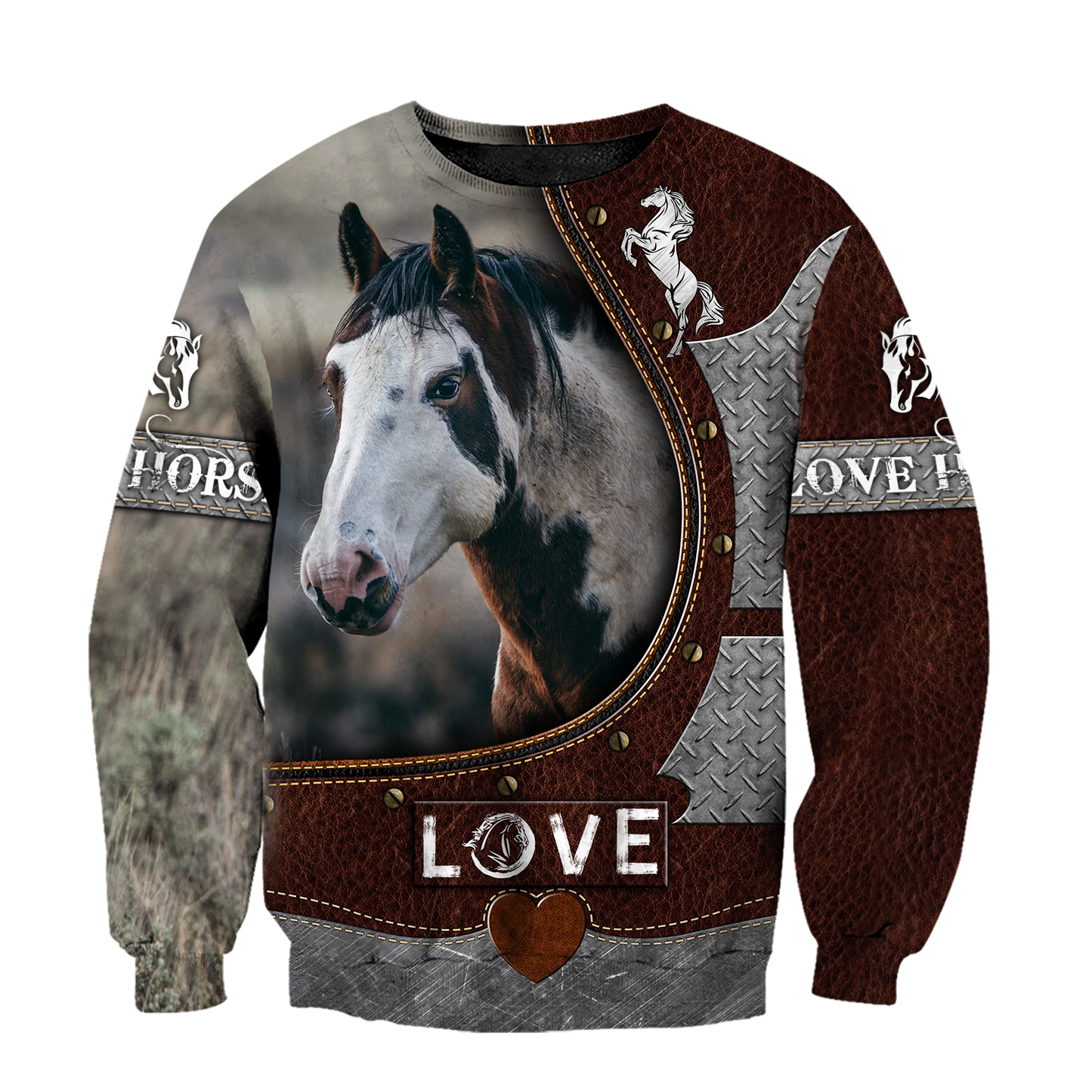 Love Beautiful Horse 3D All Over Printed Shirts For Men And Women TR2505204S - Amaze Style™-Apparel