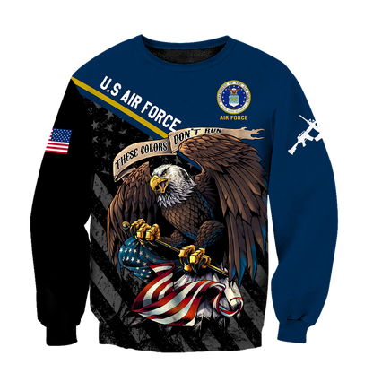 US Veteran Air Force 3d all over printed shirts for men and women Proud Military