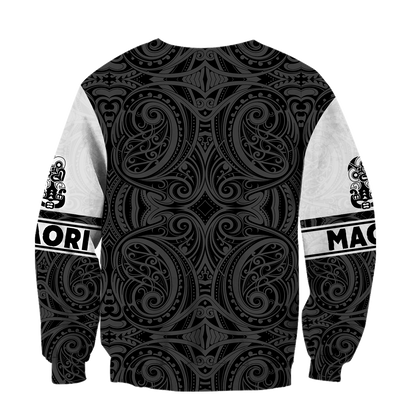 Tiki fern maori hoodie all over printed shirts for men and women AZ301201 - Amaze Style™-Apparel