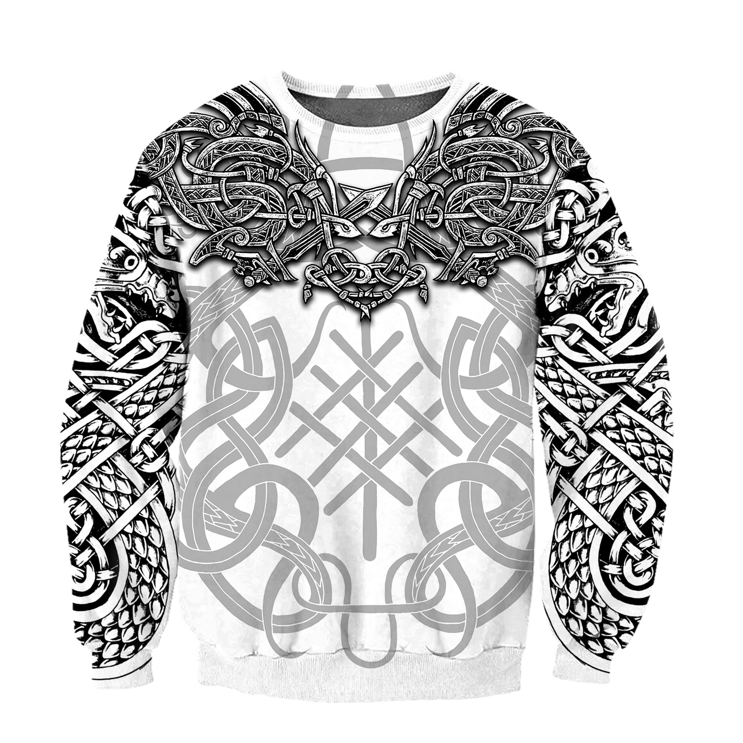 Celtic Dragon Tattoo Art 3D All Over Printed Shirts Hoodie AZ280201 - Amaze Style™-Apparel