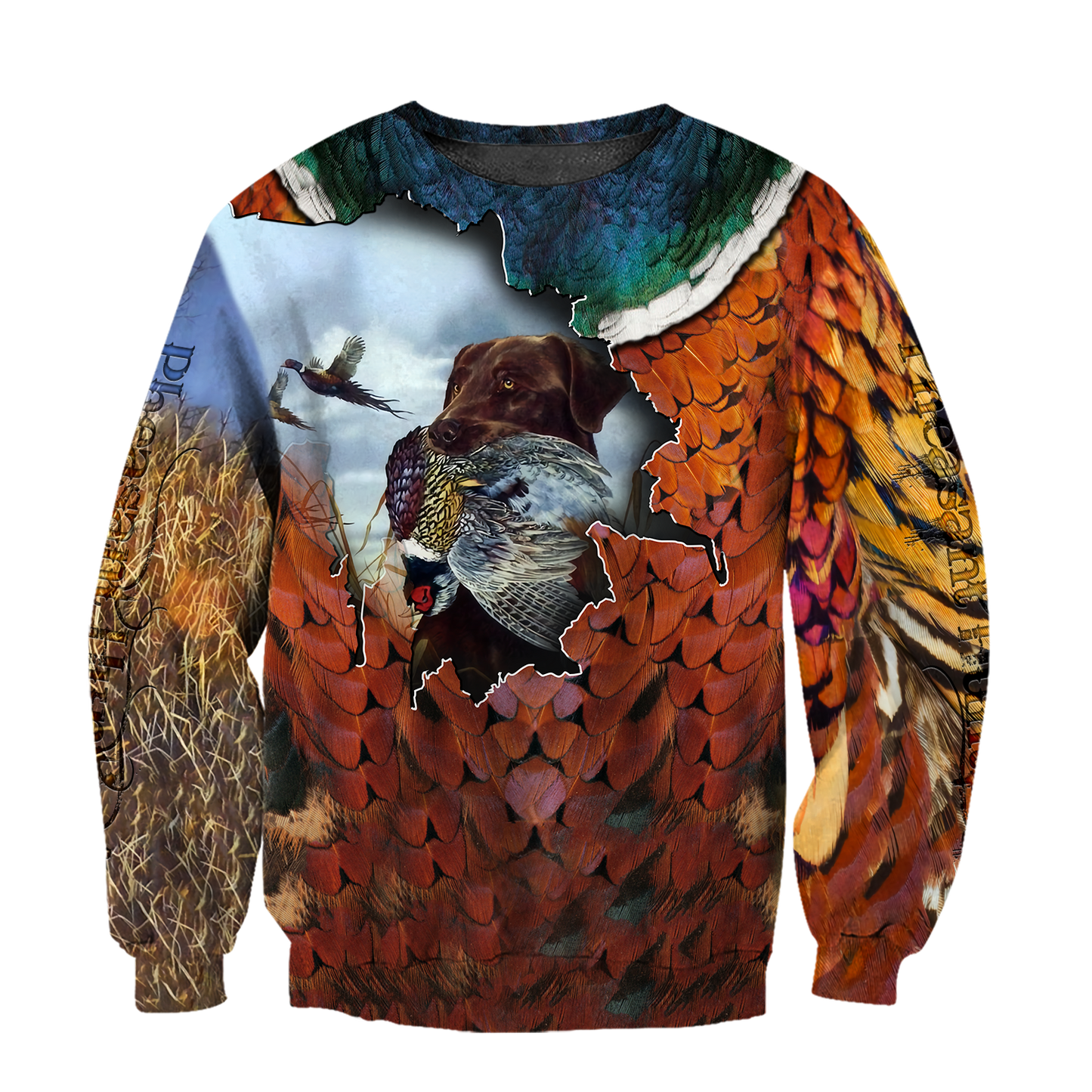 Pheasant Labrador Hunting 3D All Over Printed Shirts For Men And Women AZ100101 - Amaze Style™-Apparel