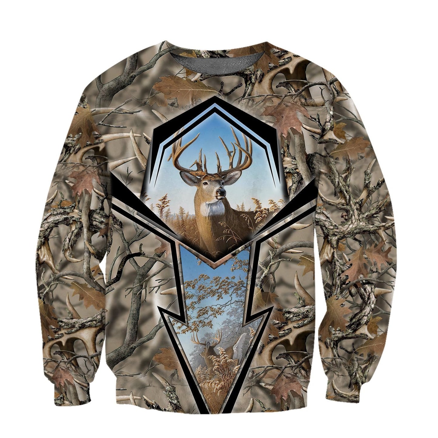 Deer Hunting 3D All Over Printed Shirts For Men NTN08172002-LAM