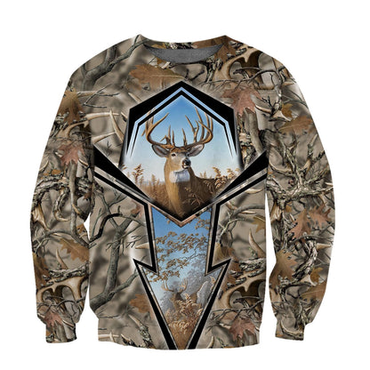 Deer Hunting 3D All Over Printed Shirts For Men NTN08172002-LAM