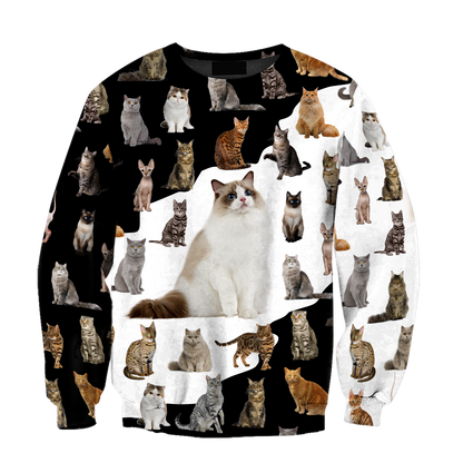 Love Cat World premium hoodie sweatshirt