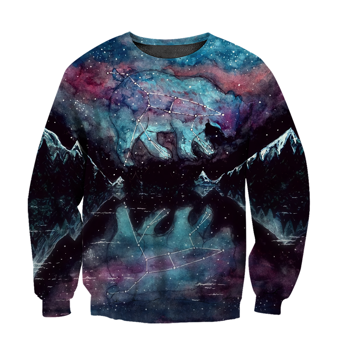 Love Bear Galaxy 3D all over printed shirts for men and women AZ091201 PL - Amaze Style™-Apparel