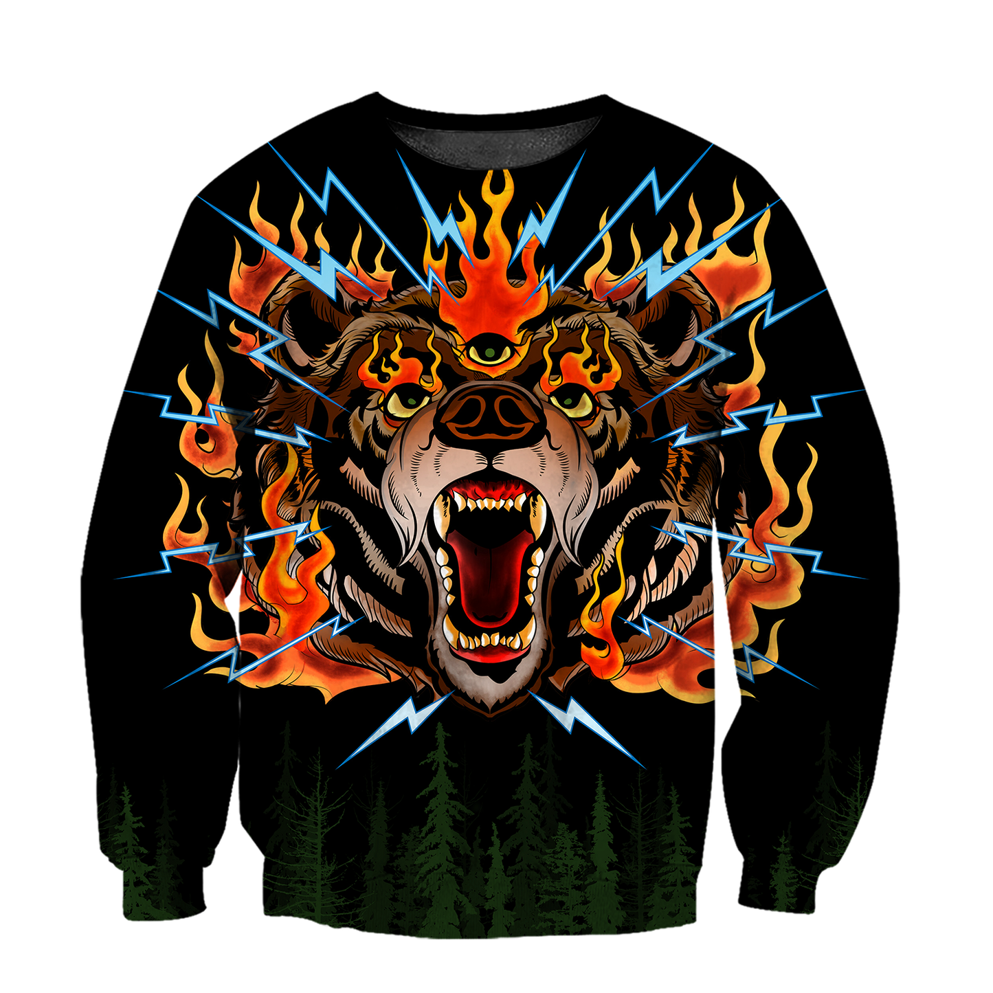 Love Bear Tattoo 3D all over printed shirts for men and women AZ091202 PL - Amaze Style™-Apparel