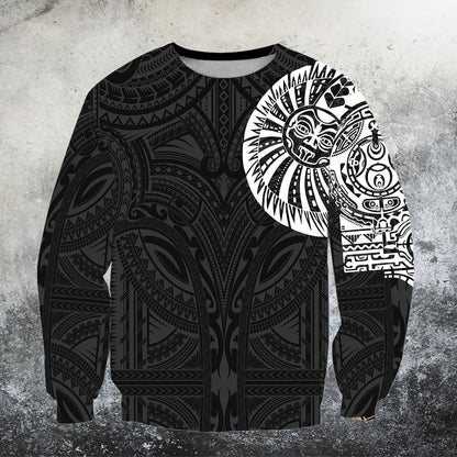 Tiki Ancestors All Over Hoodie HC2402B - Amaze Style™-Apparel