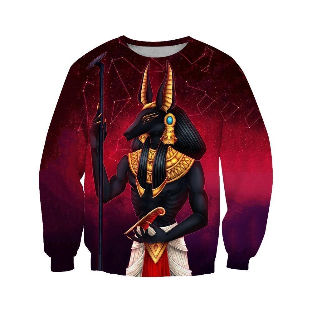 3D All Over Print Beautiful Anubis Hoodie HC3108 - Amaze Style™-Apparel