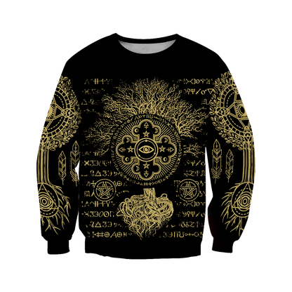 Alchemy World Tree 3D All Over Printed Shirts Hoodie JJ140201 - Amaze Style™-Apparel