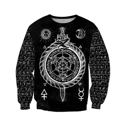 Alchemy 3D All Over Printed Shirts Hoodie JJ030301 - Amaze Style™-Apparel