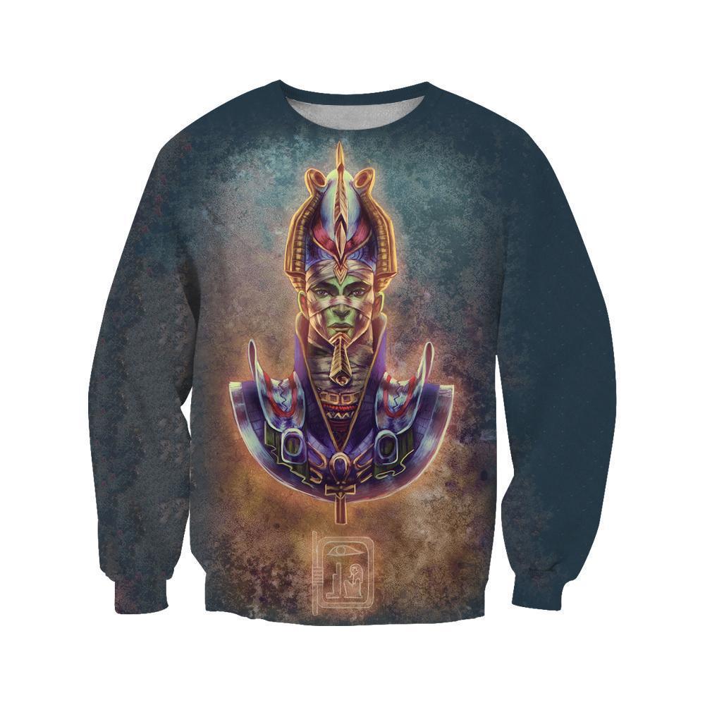 3D All Over Print Osiris God Hoodie - Amaze Style™-Apparel