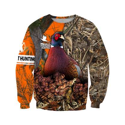 Pheasant Hunting 3D All Over Printed Shirts For Men And Women JJ130101 - Amaze Style™-Apparel