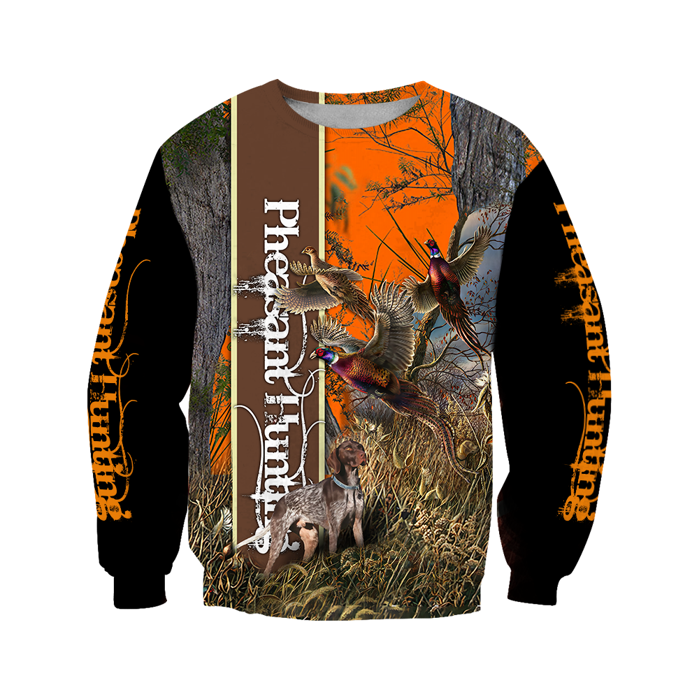 Pheasant Hunting 3D All Over Printed Shirts For Men And Women JJ100103 - Amaze Style™-Apparel