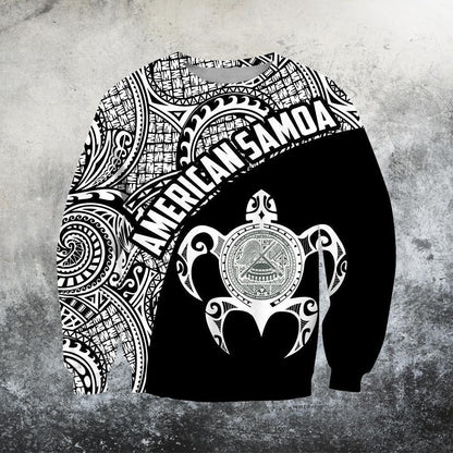 American Samoa Hoodie - White PL - Amaze Style™-Apparel