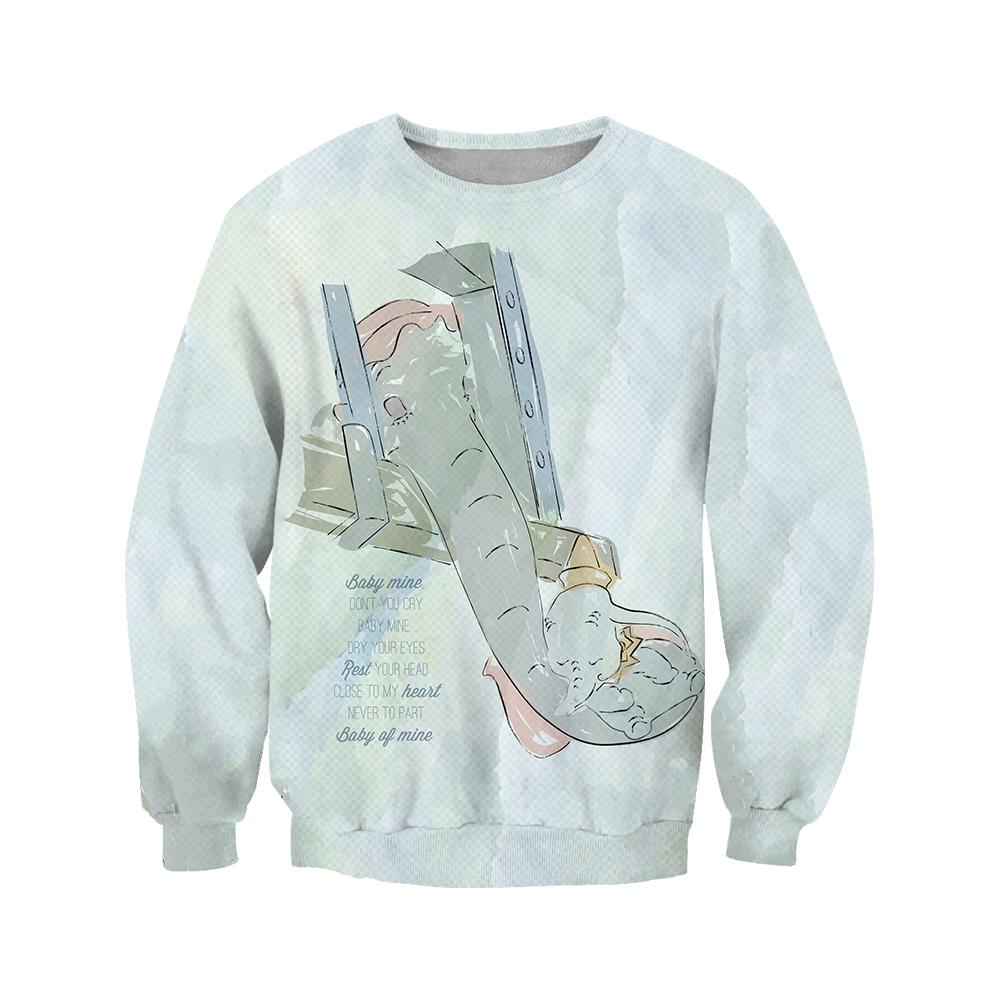 3D All Over Print Loved Mom Elephant Hoodie - Amaze Style™-Apparel