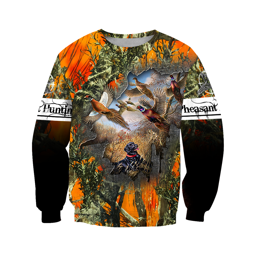 Pheasant Hunting 3D All Over Printed Shirts For Men And Women JJ170102 - Amaze Style™-Apparel