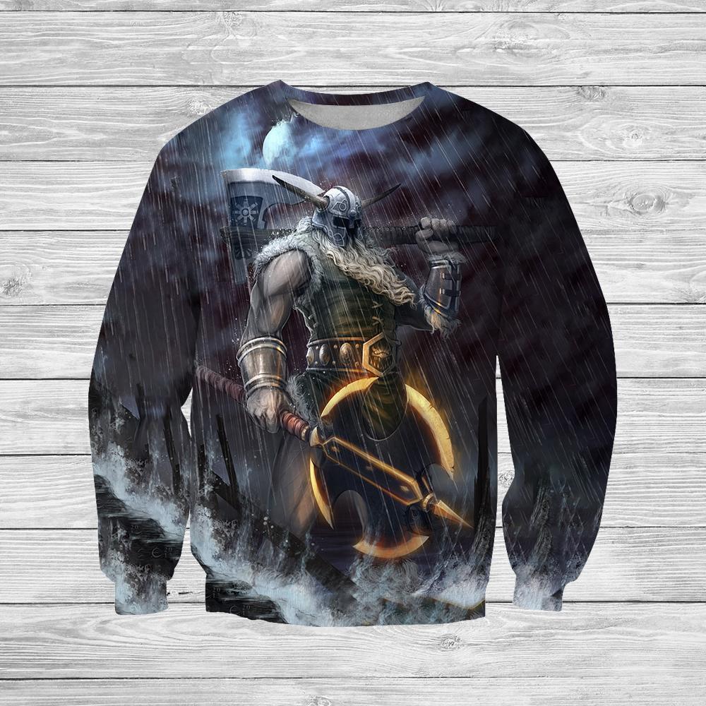 3D All Over Printed Viking Warrior Clothes - Amaze Style™-Apparel