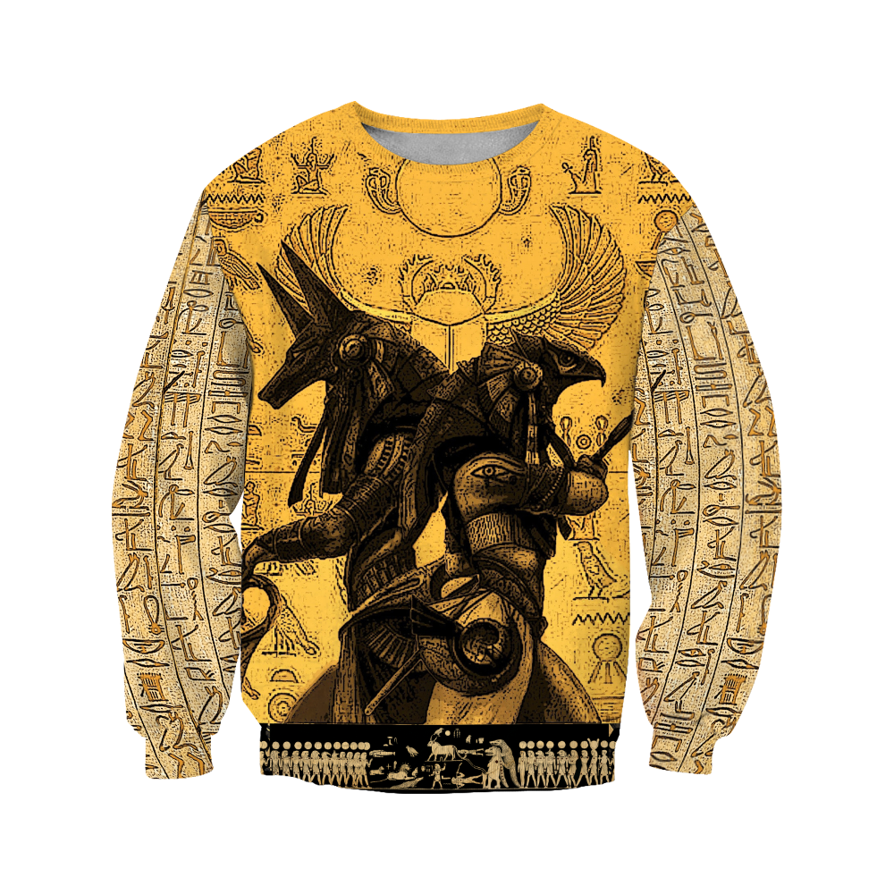 Anubis Ancient Egypt 3D All Over Printed Hoodie Clothes JJ070301 - Amaze Style™-Apparel