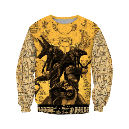 Anubis Ancient Egypt 3D All Over Printed Hoodie Clothes JJ070301 - Amaze Style™-Apparel